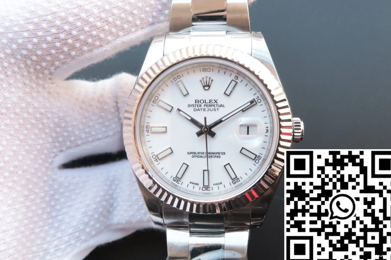 EW Dial Factory White Rolex Datejust M126334-0009 1204